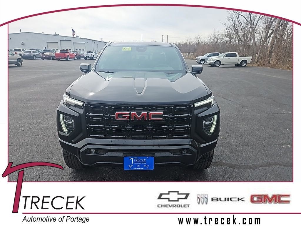 2026 GMC Canyon Elevation in Onyx Black — front three-quarter view