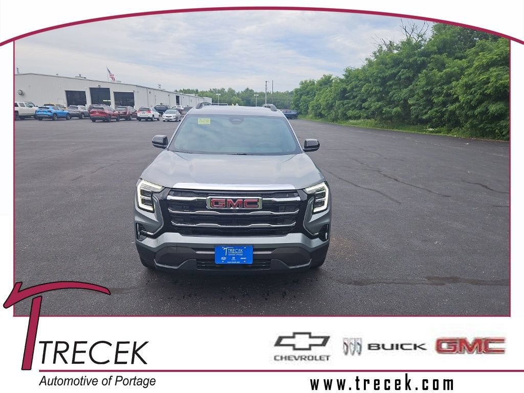 2026 GMC Terrain Elevation in Sterling Metallic — front three-quarter view