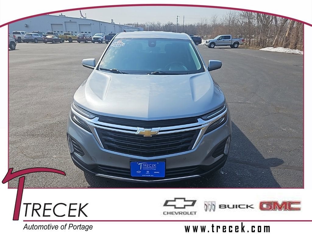 2023 Chevrolet Equinox LT in Sterling Gray Metallic — front three-quarter view