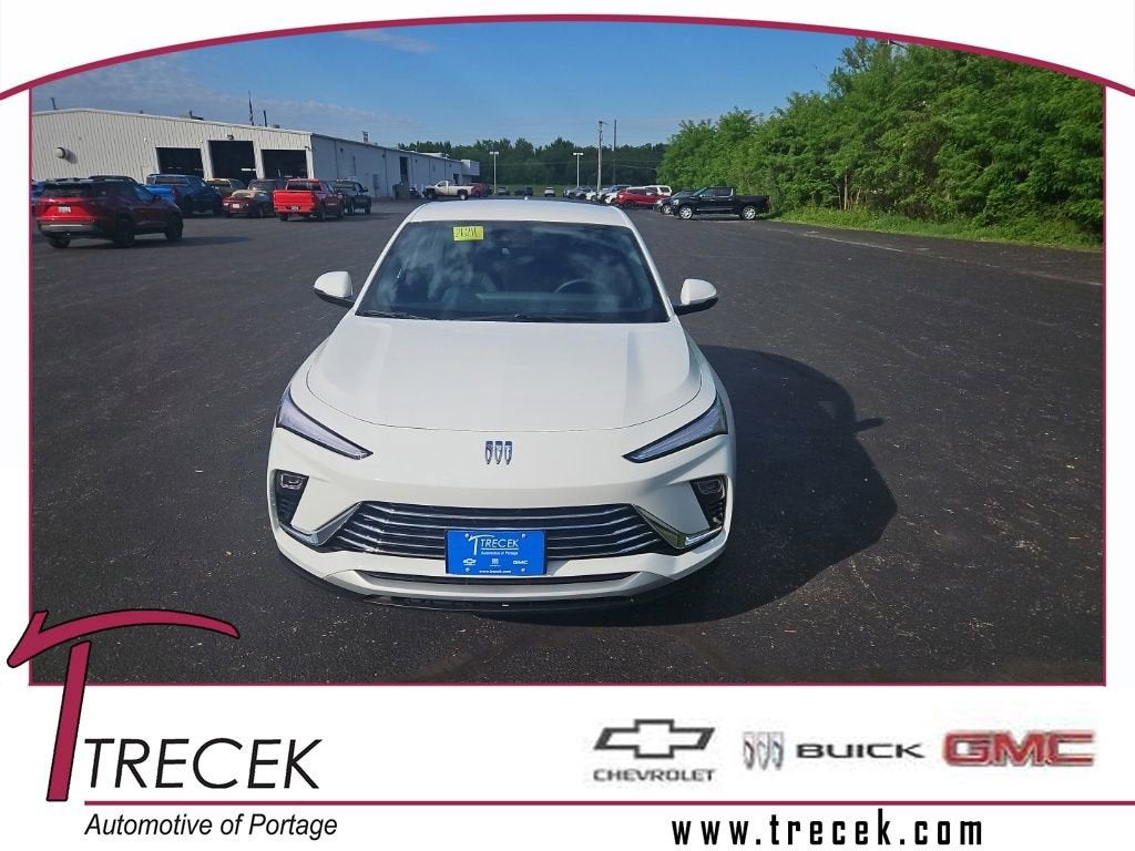 2026 Buick Envista Preferred in Summit White — front three-quarter view