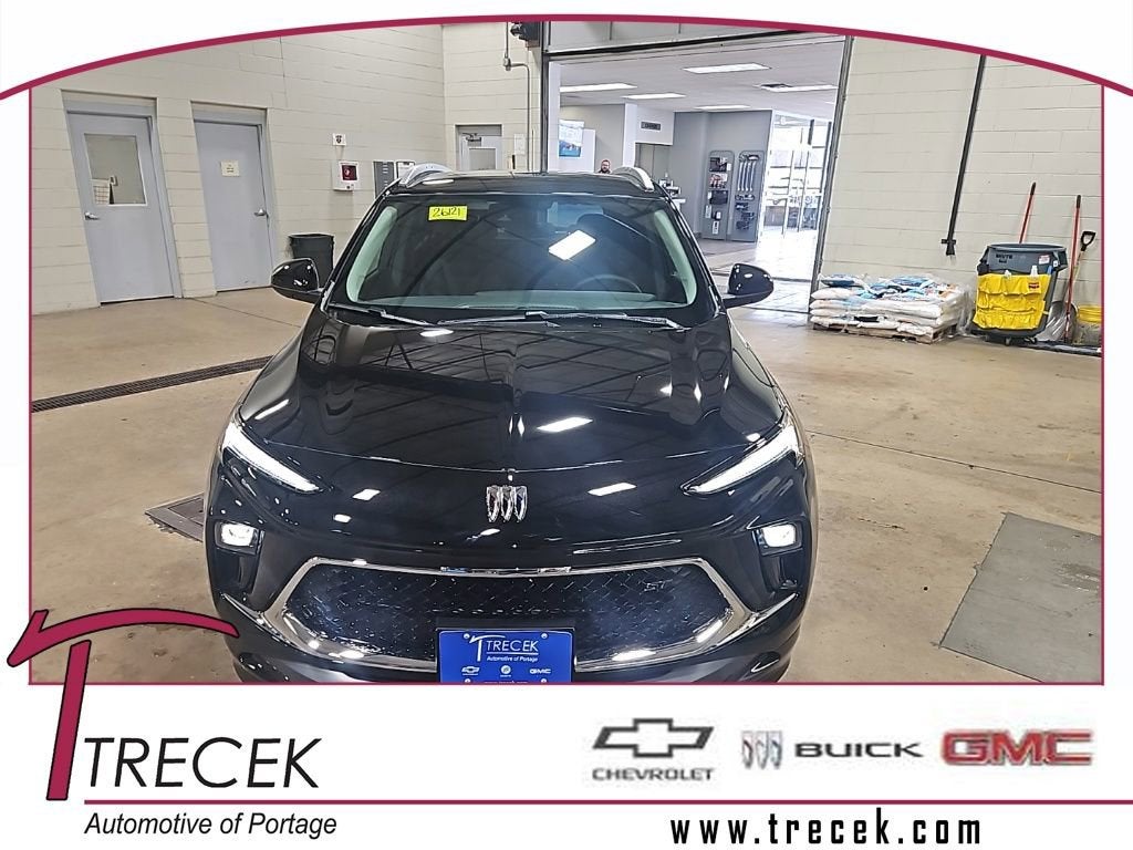 2026 Buick Encore GX Sport Touring in Ebony Twilight Metallic — front three-quarter view