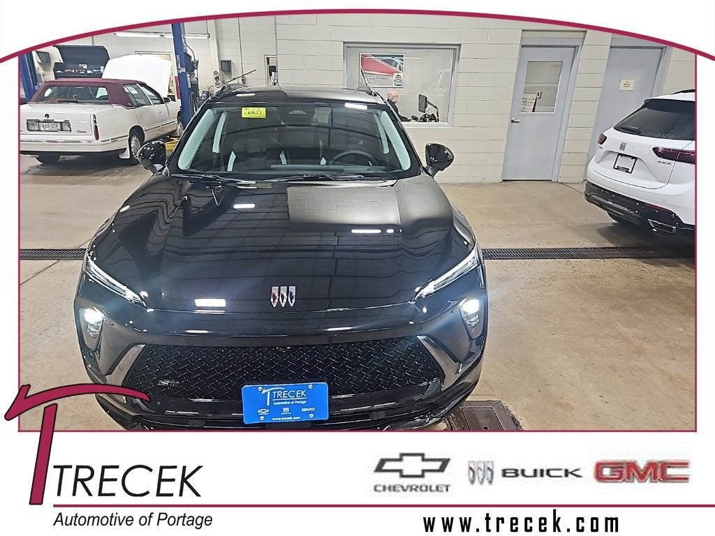 2026 Buick Envision Sport Touring in Ebony Twilight Metallic — front three-quarter view